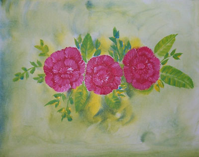 Flowers - Acrylic Painting