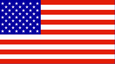 USA Flag 2 - Graphic Design with Adobe Illustrator