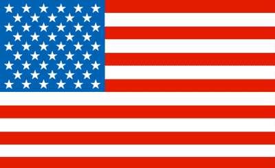 USA Flag - Graphic Design with Adobe Illustrator