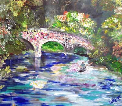 Bridge - Acrylic Painting