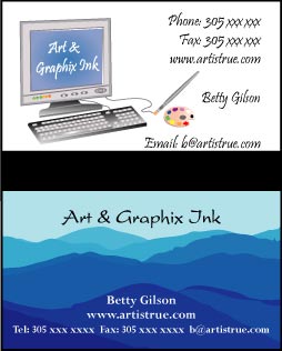 Business Card - Graphic Design with Adobe Illustrator